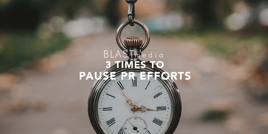 When to Pause PR Efforts