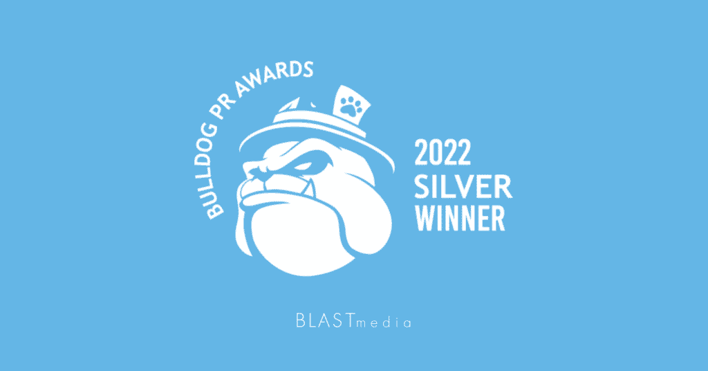 Silver in Bulldog PR’s B2B Agency of the Year graphic