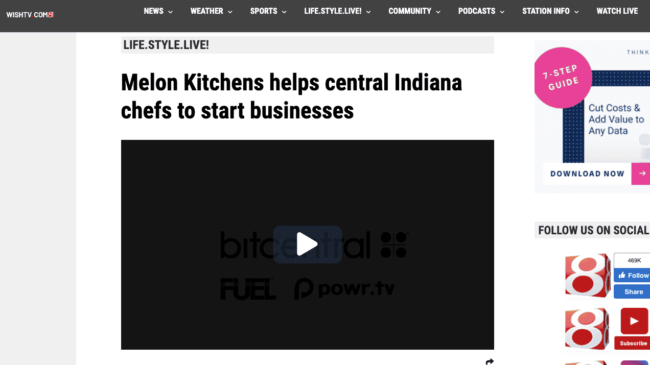 Melon Kitchens helps central Indiana chefs to start businesses graphic