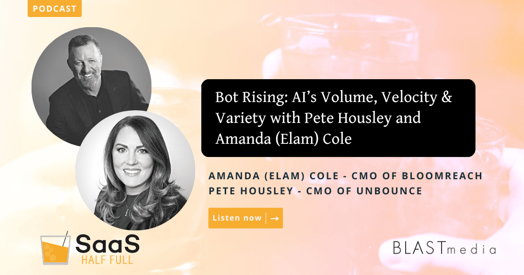 Bot Rising: AI’s Volume, Velocity & Variety with Pete Housely and Amanda (Elam) Cole
